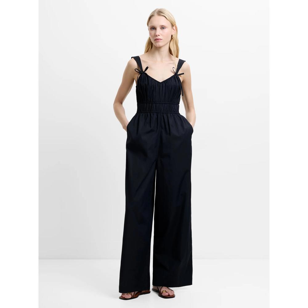 French Connection Era Poplin Jumpsuit